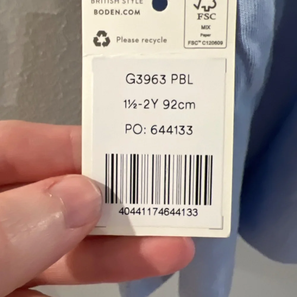 Mini Boden Girls Embroidered Tank - Picture 5 of 5